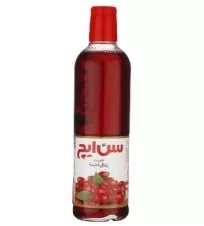 شربت با طعم زغال اخته شیشه ۷۸۰ میلی لیتری