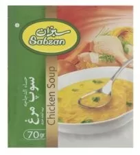 سوپ مرغ سبزان سلفونی ۷۰ گرمی