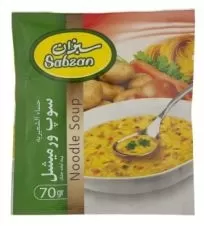 سوپ ورمیشل سبزان سلفونی ۷۰ گرمی