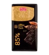 شکلات تلخ دریم ۸۵% شیرین عسل ۱۰۰ گرمی