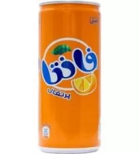 نوشابه با طعم پرتقال فانتا قوطی ۲۵۰ میلی لیتری