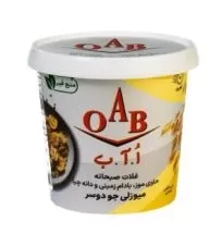 غلات جودوسر پرک موز،بادام زمینی و دانه چیا اُ.آ.ب ۵۵ گرمی