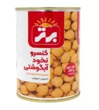 کنسرو نخود طلائی برتر قوطی ۴۲۰ گرمی