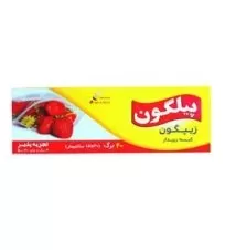 کیسه فریزر سایز ۱۸ * ۲۰ زیپ کیپ خیلی کوچک پیلگون شفاف ۴۰ عددی