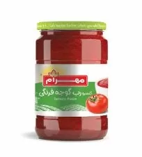 رب گوجه فرنگی مهرام شیشه ای ۷۰۰ گرمی