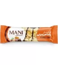 نات بار با طعم بادام زمینی شکلاتی مانی ۳۰ گرمی