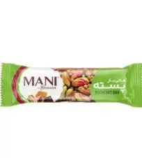 نات بار با طعم پسته مانی ۳۰ گرمی