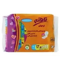 نوار بهداشتی بالدارنازک نوجوان تافته ۷ عددی