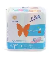 نوار بهداشتی نازک کتانی ویژه روز سایز بزرگ تافته ۷ عددی