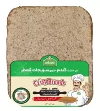 نان خشک گندم حاوی سبزیجات هم دانه ۳۰۰ گرمی