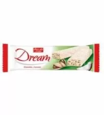 ویفر دریم با روکش خلال پسته و نارگیل شیرین عسل ۵۰ گرمی