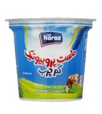 ماست کم چرب پروبیوتیک غنی شده با ویتامین D۳ تازه هراز ۷۵۰ گرمی