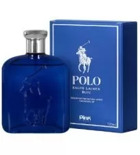 پینک عطر با رایحه POLO BLUE حجم ۱۲۰ میل
