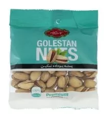 گلستان پسته بوداده نمکین ۶۰ گرم