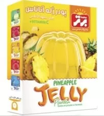 برتر پودر ژله با طعم آناناس جعبه ۱۰۰ گرم