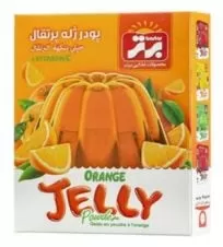 برتر پودر ژله با طعم پرتقالی جعبه ۱۰۰ گرم