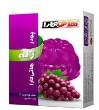 هاتی کارا پودر ژله با طعم انگور ۱۰۰ گرم