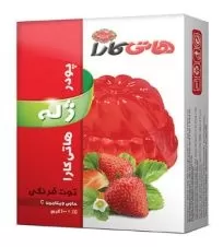 هاتی کارا پودر ژله با طعم توت فرنگی ۱۰۰ گرم