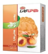 هاتی کارا پودر ژله با طعم هلو ۱۰۰ گرم