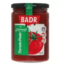 رب گوجه فرنگی شیشه بدر 650 گرمی
