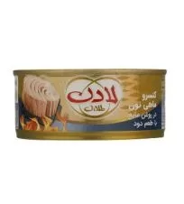 تن ماهی دودی لادن طلایی ۱۸۰ گرمی