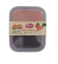  مربا هویج و توت فرنگی لانچ باکس موسوی ۴۴۰ گرم