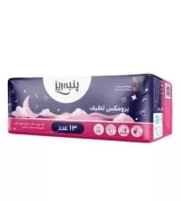 پنبه ریز نواربهداشتی بالدارپرومکس لطیف ضخیم با بسته بندی تکی سایز خیلی خیلی بزرگ ۱۳ عددی