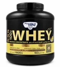 پودر پروتئین تغلیظ شده آب پنیرWHEY با طعم وانیل پگاه ۱۵۰۰ گرمی