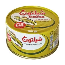 تن ماهی روغن زیتون شیلتون ۱۸۰ گرمی