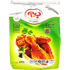 مرغ کنتاکی ب.آ 450 گرمی
