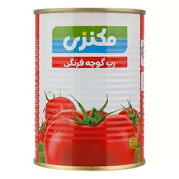 مکنزی رب گوجه فرنگی قوطی 400 گرم