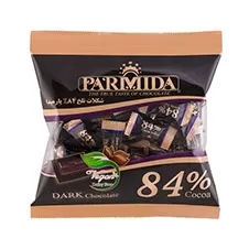 شکلات تلخ ۸۴% پارمیدا ۲۲۰گرمی