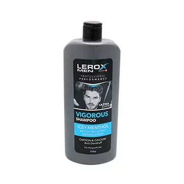 شامپو تقویت کننده موی سر مردانه لروکس 550 میلی لیتری