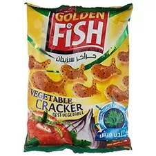 کراکر ماهی گلدن فیش سبزیجات شیرین عسل 70 گرمی