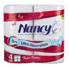 دستمال توالت نانسی ۴ رول
