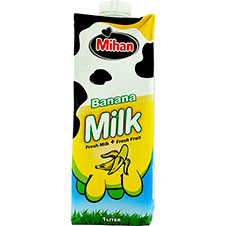 شیر موز میهن 1000 میلی لیتری