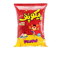 اسنک چرخی متوسط تک ماکارون 40 گرمی