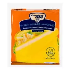 پنیر ورقه ای چدار پگاه 180 گرمی