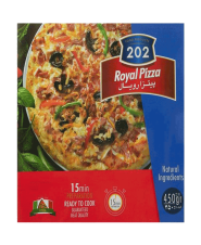 پیتزا مخصوص با نان ایتالیایی 202 450 گرمی