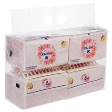 دستمال کاغذی دولایه ایزی پیک 50 برگ 4 عددی