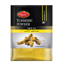 زردچوبه گلستان سلفونی ۴۰گرمی