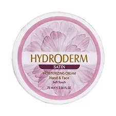 کرم مرطوب کننده کاسهای دست و صورت مدل Satin هیدرودرم 75 میلی لیتری