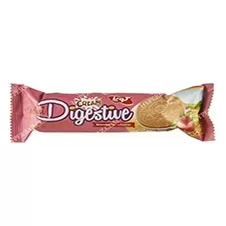 بیسکویت مینی دایجستیو کرم توت فرنگی کوپا 75 گرمی